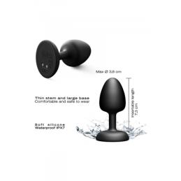 ' Plug anal vibrant télécommandé Geisha Plug Infinite M - Dorcel